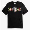 Stray Cats Word Logo T-Shirt -Studio Ghibli Store 11692229 hi