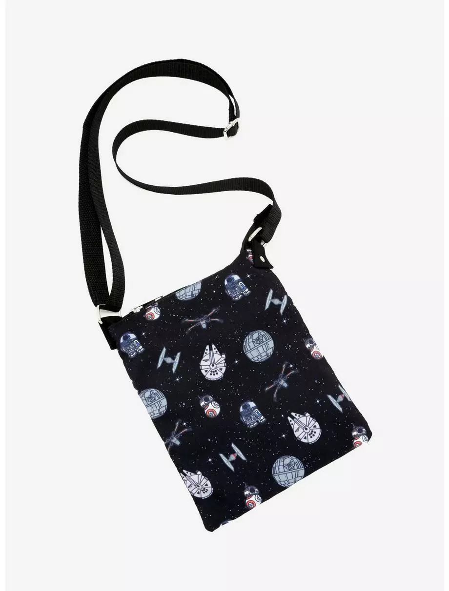 Star Wars Droids & Ships Passport Crossbody Bag 4 Star Wars Droids & Ships Passport Crossbody Bag - Image 2