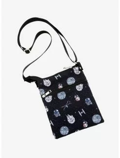 Star Wars Droids & Ships Passport Crossbody Bag