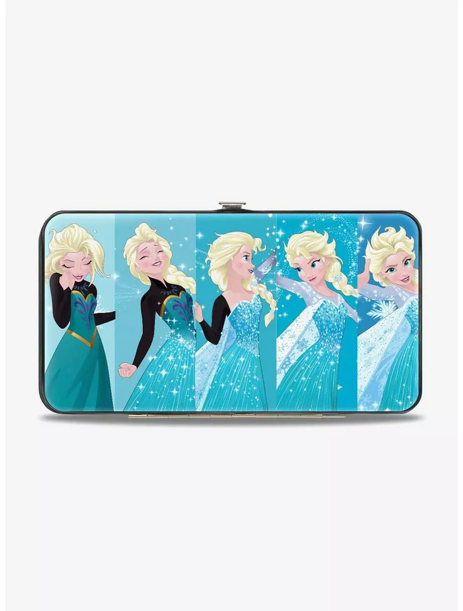 Disney Frozen Elsa Letting It Go Transformation Make Your Own Magic Hinged Wallet 3 Disney Frozen Elsa Letting It Go Transformation Make Your Own Magic Hinged Wallet
