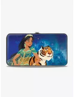 Disney Jasmine Standing Pose Rajah Palace Hinged Wallet