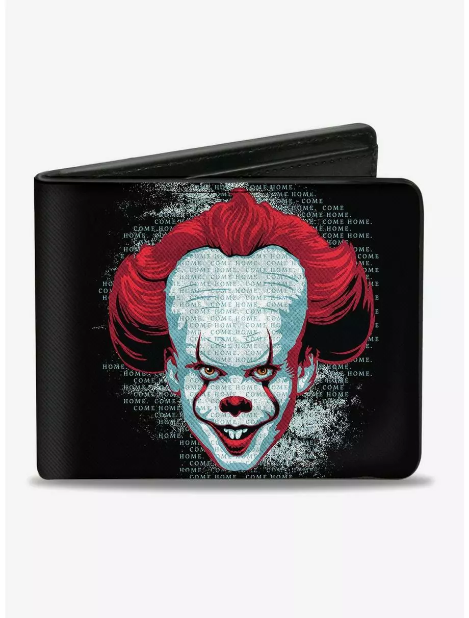 IT Chapter Two Pennywise Face Logo Bi-Fold Wallet 3 IT Chapter Two Pennywise Face Logo Bi-Fold Wallet