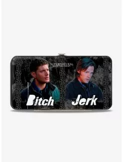 Supernatural Four Characters Hinged Wallet