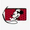 Disney Vintage Minnie Mouse Smiling Pose Close Up Dots Wallet Canvas Zip Clutch 2 Disney Vintage Minnie Mouse Smiling Pose Close Up Dots Wallet Canvas Zip Clutch -Studio Ghibli Store 12883371 hi