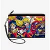 DC Comics DC Super Hero Girls Trio Group Pose Logo Wallet Canvas Zip Clutch 1 DC Comics DC Super Hero Girls Trio Group Pose Logo Wallet Canvas Zip Clutch -Studio Ghibli Store 12883608 hi