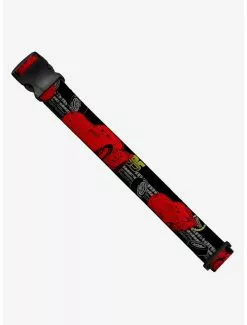 Disney Pixar Lightning Mcqueen Poses 95 Tread Black Gray Yellow Red Luggage Strap