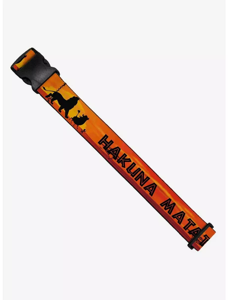 Disney The Lion King Hakuna Matata Sunset Luggage Strap 3 Disney The Lion King Hakuna Matata Sunset Luggage Strap