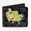 Spongebob Squarepants Mocking PosesOutlines Bi-fold Wallet -Studio Ghibli Store 13112217 hi