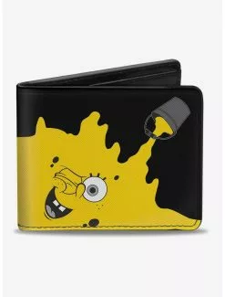 Spongebob Squarepants Paint Bucket Bi-fold Wallet