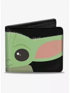 Star Wars The Mandalorian The Child Face Bifold Wallet