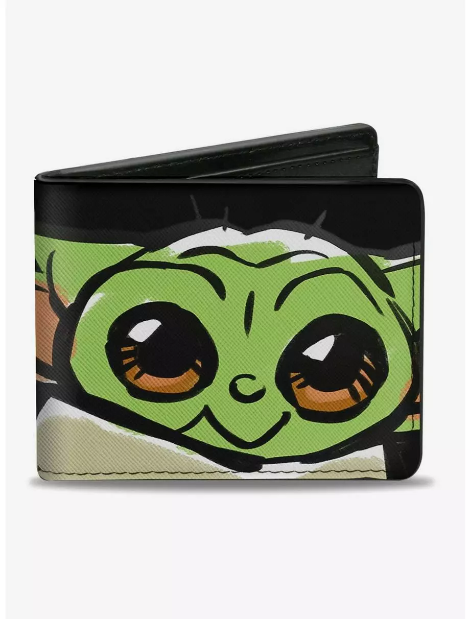 Star Wars The Mandalorian The Child Impression Bifold Wallet 3 Star Wars The Mandalorian The Child Impression Bifold Wallet