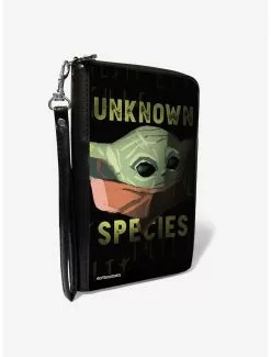 Star Wars The Mandalorian The Child Unknown Species Zip-Around Wallet
