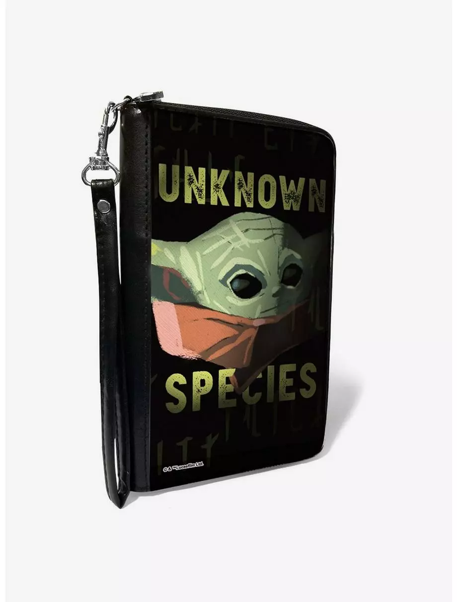 Star Wars The Mandalorian The Child Unknown Species Zip-Around Wallet 3 Star Wars The Mandalorian The Child Unknown Species Zip-Around Wallet