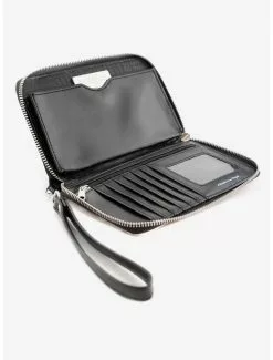 Star Wars The Mandalorian Helmet Women's PU Zip Around Wallet -Studio Ghibli Store 13361821 av2