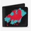 Disney Mulan Red Horse Bifold Wallet -Studio Ghibli Store 13711529 hi