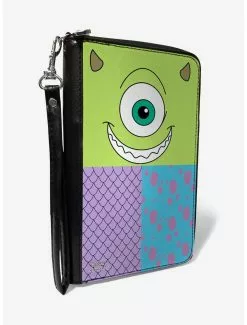 Disney Pixar Monsters, Inc. Character Bounding Blocks Zip Around Wallet