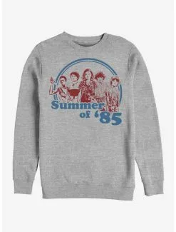 Stranger Things Group Summer Of 85 Crew Sweatshirt
