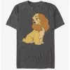 Disney Lady And The Tramp Lady Vintage T-Shirt -Studio Ghibli Store 14155147 hi