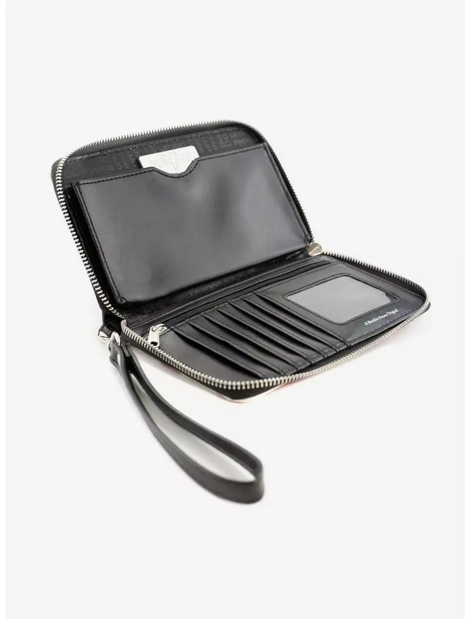 Star Wars The Child 3 Chibi Poses Gray Zip Around Rectangle Wallet 5 Star Wars The Child 3 Chibi Poses Gray Zip Around Rectangle Wallet - Image 3