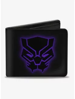 Marvel Black Panther Icon Outline Bifold Wallet