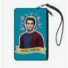Riverdale Archie Andrews Pose Hearts Doodles Zip Clutch Canvas Wallet -Studio Ghibli Store 14220822 hi