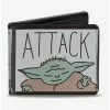 Star Wars The Child Attack Protect Blocks Bifold Wallet 2 Star Wars The Child Attack Protect Blocks Bifold Wallet -Studio Ghibli Store 14220828 hi