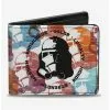 Star Wars The Clone Wars Clone Trooper Helmet Weathered Bifold Wallet -Studio Ghibli Store 14220838 hi