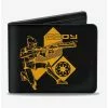 Star Wars The Clone Wars Cody Pose Logo Bifold Wallet -Studio Ghibli Store 14220842 hi