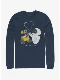 Disney Pixar Wall-E Sparks Fly Long-Sleeve T-Shirt