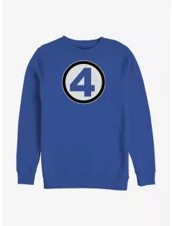 Marvel Fantastic Four Classic Costume Crew Sweatshirt