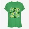Disney Mickey Mouse Mickey Friends Clovers Girls T-Shirt -Studio Ghibli Store 14479878 hi