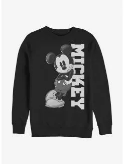 Disney Mickey Mouse Mickey Lean Crew Sweatshirt