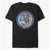 Disney Kingdom Hearts Stained Glass Sora T-Shirt -Studio Ghibli Store 14838190 hi