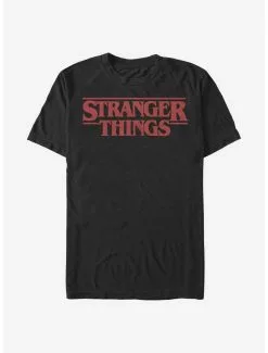 Stranger Things Stranger Red Logo T-Shirt