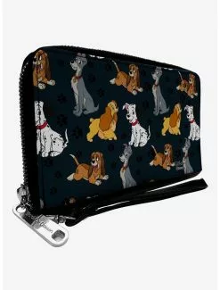 Disney Dogs Zip Around Wallet