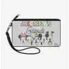 Disney Mickeys The Fab Five Zip Clutch Canvas Wallet -Studio Ghibli Store 15257808 hi