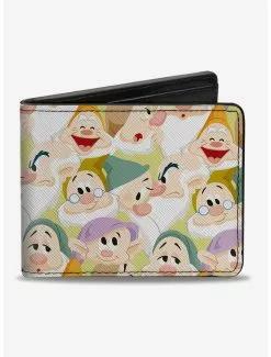 Disney Snow White Dwarfs Stacked Bifold Wallet