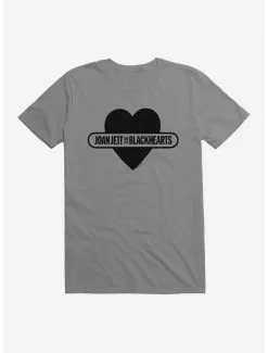 Joan Jett And The Blackhearts Strikethrough Logo T-Shirt