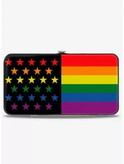 American Pride Flag Hinged Wallet