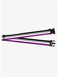 Asexual Flag Luggage Strap