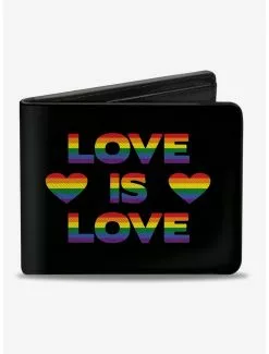 Love Is Love Heart Bifold Wallet