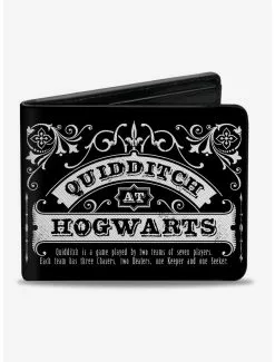 Harry Potter Quidditch At Hogwarts Bifold Wallet