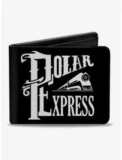 The Polar Express Classic Polar Express Train Logo Bifold Wallet