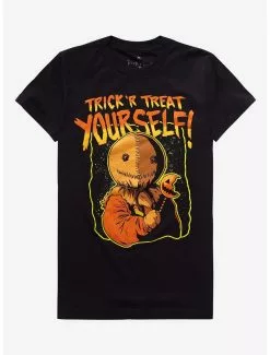 Trick 'R Treat Sam Trick 'R Treat Yourself Boyfriend Fit Girls T-Shirt