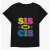 Sis Not Cis T-Shirt Plus Size -Studio Ghibli Store 16446820 hi