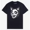 Pleasant Getaway Demon Kitty T-Shirt By Wes Brooks -Studio Ghibli Store 16627329 hi