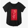 Marvel WandaVision Scarlet Witch Frame Girls Plus Size T-Shirt -Studio Ghibli Store 16833758 hi