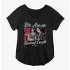 Marvel WandaVision Romantic Unusual Couple Girls Plus Size T-Shirt -Studio Ghibli Store 16833848 hi