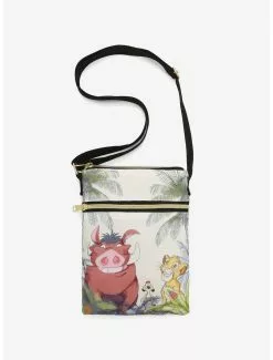 Loungefly Disney The Lion King Trio Passport Crossbody Bag