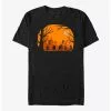 Stranger Things Halloween Silhouette T-Shirt -Studio Ghibli Store 16920877 hi